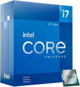 Intel Core i7-12700KF Desktop box